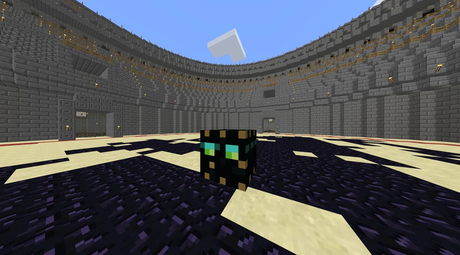 Venom Reliquary waiting on the Grand Colosseum floor